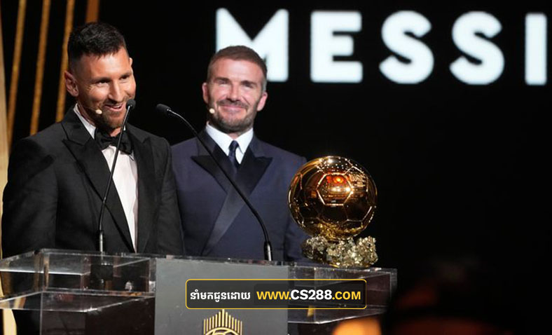 Lionel Messi ឈ្នះពានរង្វាន់ Ballon D'OR​ ជាលើកទី៨ ​ក្នុងអាជីព​បាល់ទាត់​​